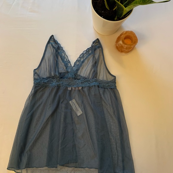 NWT La Vie en Rose babydoll top - Picture 1 of 3
